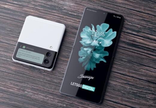 三星Galaxy Z Flip3：對稱折疊顯示屏，磨砂玻璃機(jī)身背面