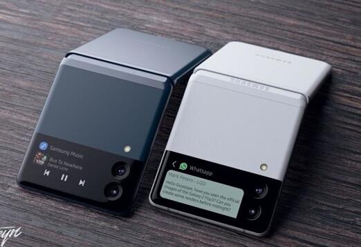 三星Galaxy Z Flip3：對稱折疊顯示屏，磨砂玻璃機(jī)身背面