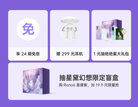 有哪里典當手機嗎:張子楓代言！OPPO Reno6星黛紫上市：2799元